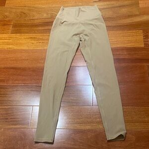 NVGTN Tan High-Waisted Leggings